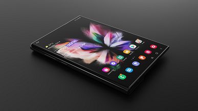 Так может выглядеть смартфон Samsung Galaxy Z&nbsp;Fold&nbsp;Note. Модель создана на основе патентов компании